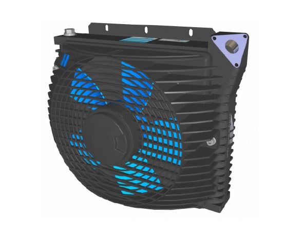 TT11GD01 12VDC Oil Air Blast Oil Cooler