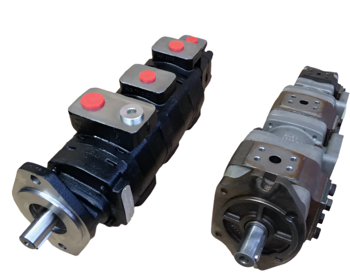 Parker/Voith Replacement Triple hydraulic pump for Klemm Drill rig