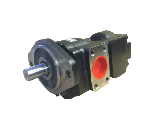 20/912800 Genuine Parker/JCB 3CX Twin Hydraulic Pump 33 + 29 CC/REV - Unwin Hydraulic Engineering