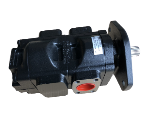 332/F9030 Genuine Parker / JCB 3CX Twin Hydraulic Pump 36 + 29 CC/REV - Unwin Hydraulic Engineering