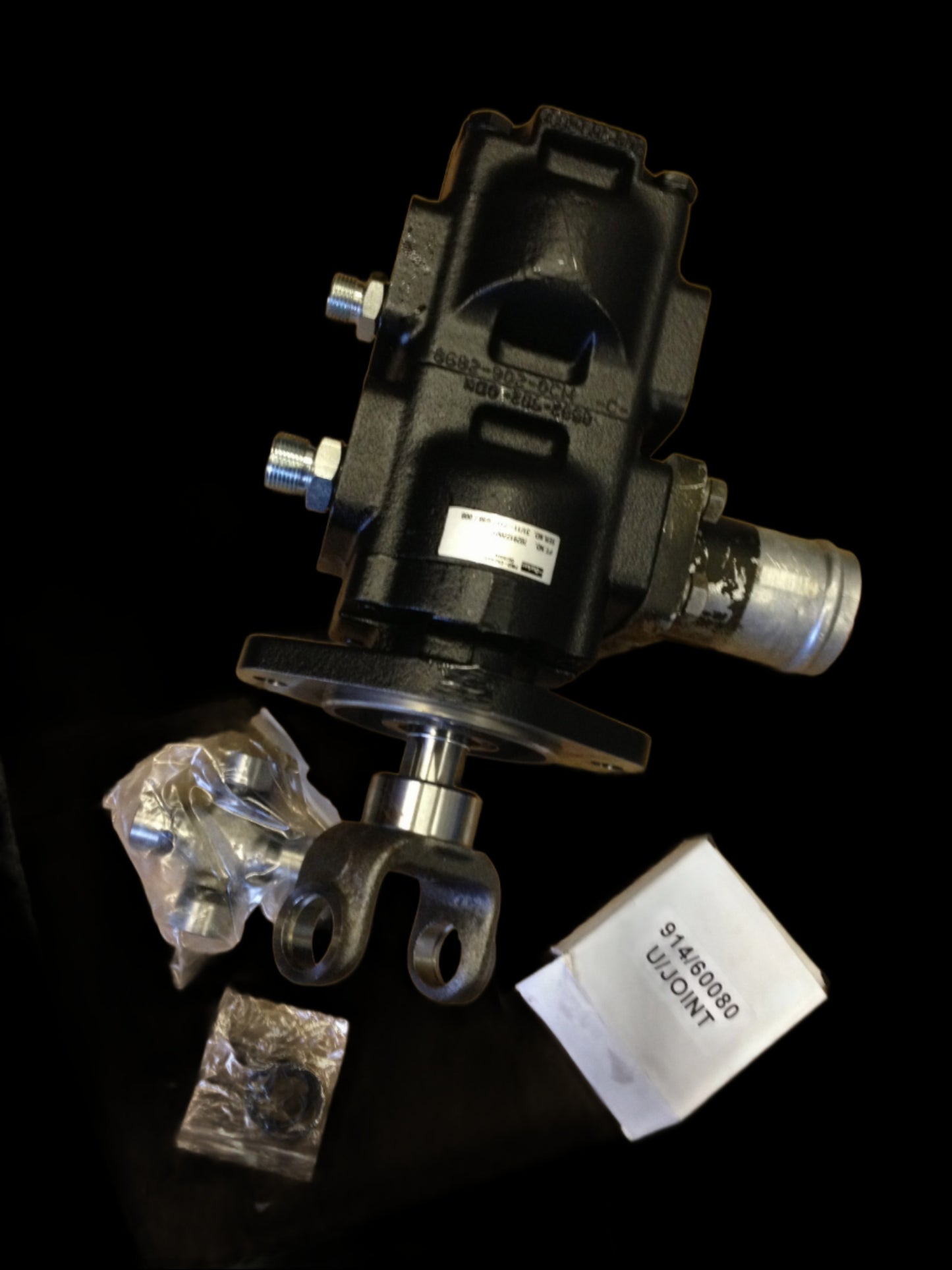 20/912800KIT Genuine Parker/JCB 3CX Twin Hydraulic Pump 33 + 29 CC/REV - Unwin Hydraulic Engineering