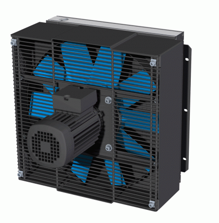 TT 16 rail AC Oil Air Blast Oil Cooler TT16RA64 - Unwin Hydraulic Engineering