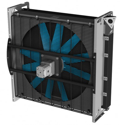 ASA0567 Hydraulic motor Air Blast Oil Cooler ASA0567AH11 0.23KW - Unwin Hydraulic Engineering
