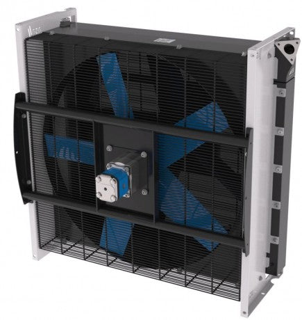 ASA0727 Hydraulic motor Air Blast Oil Cooler ASA0727AH11 2.3KW - Unwin Hydraulic Engineering